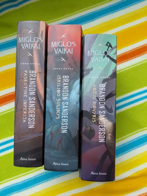 Paskutinė imperija, Iškilimo šulinys, Amžių didvyris (serija Miglos vaikai) - Brandon Sanderson, knyga 3