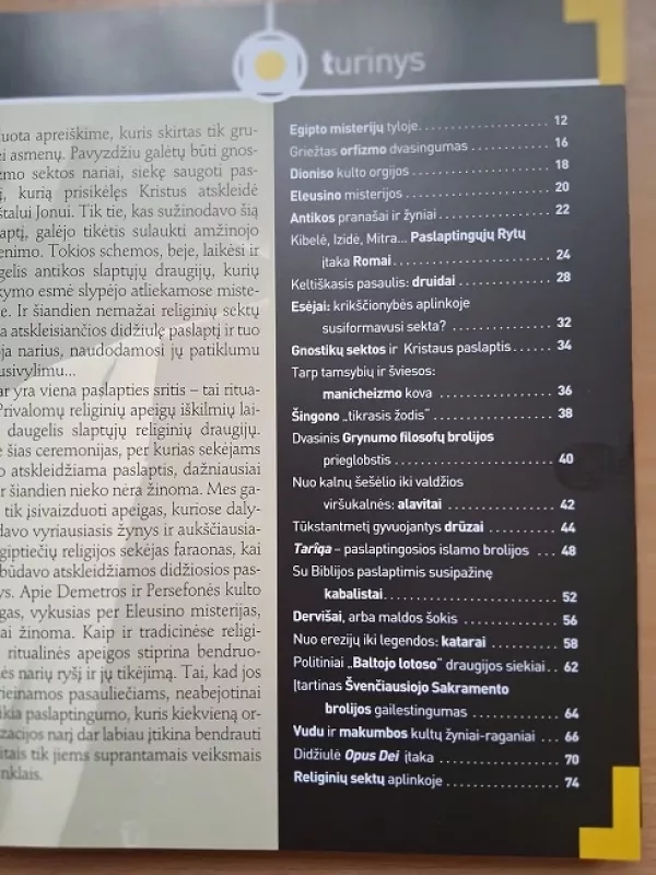 Slaptosios draugijos - Larrouse, knyga 3