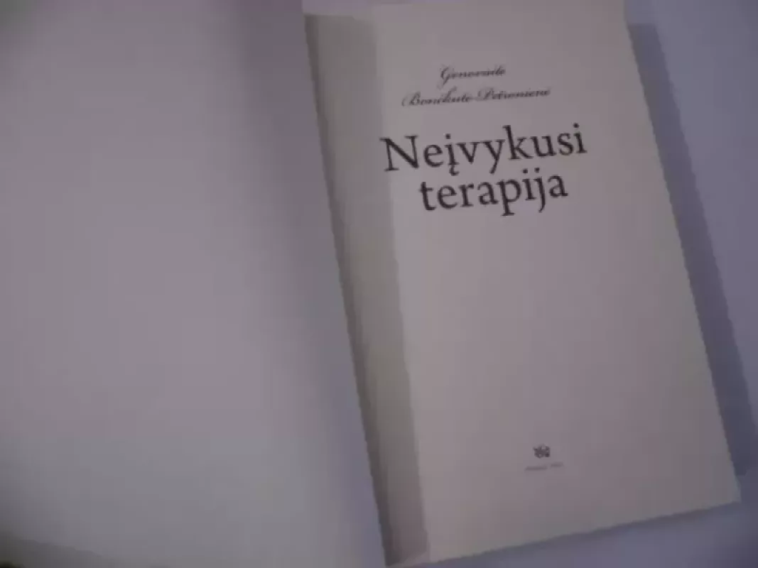 Neįvykusi terapija - Genovaitė Bončkutė-Petronienė, knyga 3