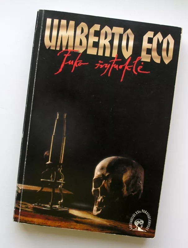 Fuko švytuoklė - Umberto Eco, knyga 2