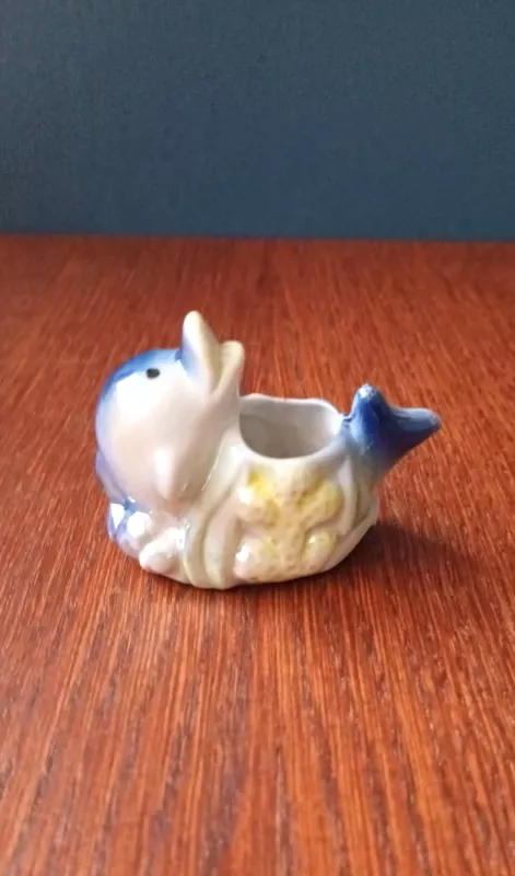 Delfino statulėlė, aukštis 5cm. - , namai ir interjeras 3