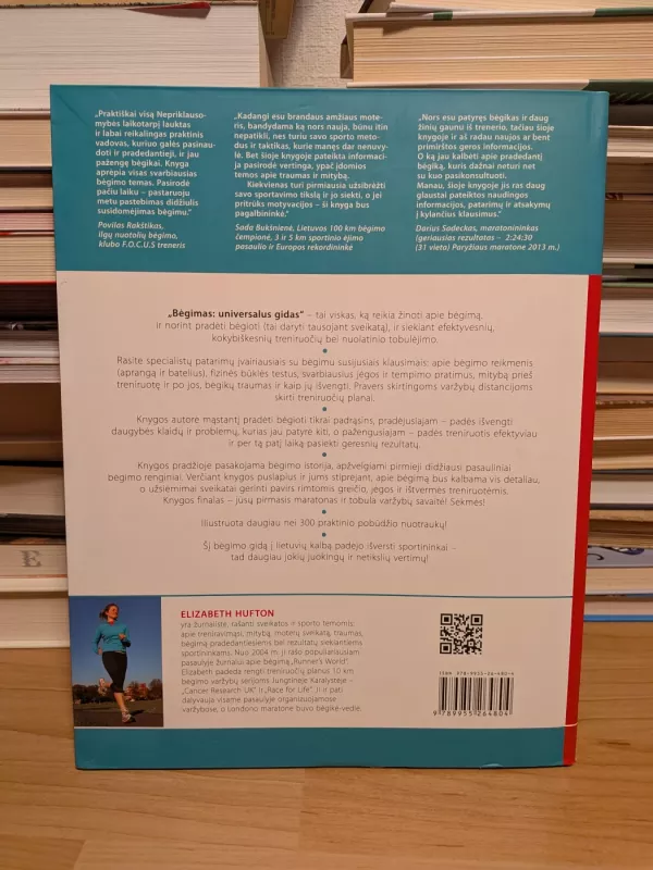 Bėgimas universalus gidas - Elizabeth Hufton, knyga 3