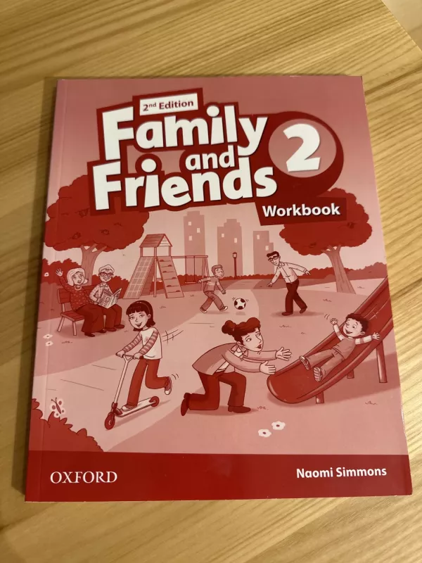 Family and Friends 2 Workbook - Naomi Simmons, knyga 2