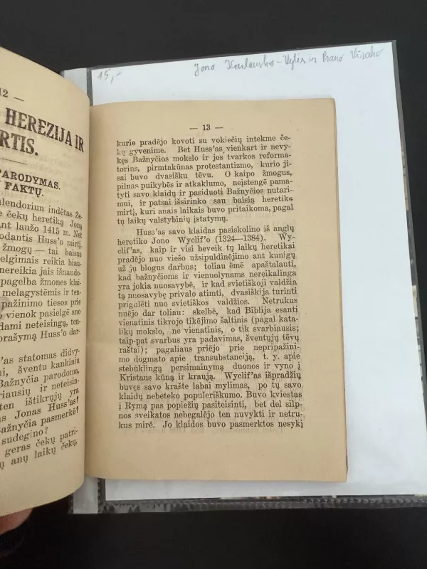Teisybės vardan : Jonas Huss'as, jo herezija ir mirtis - Pranas Virakas, knyga 6
