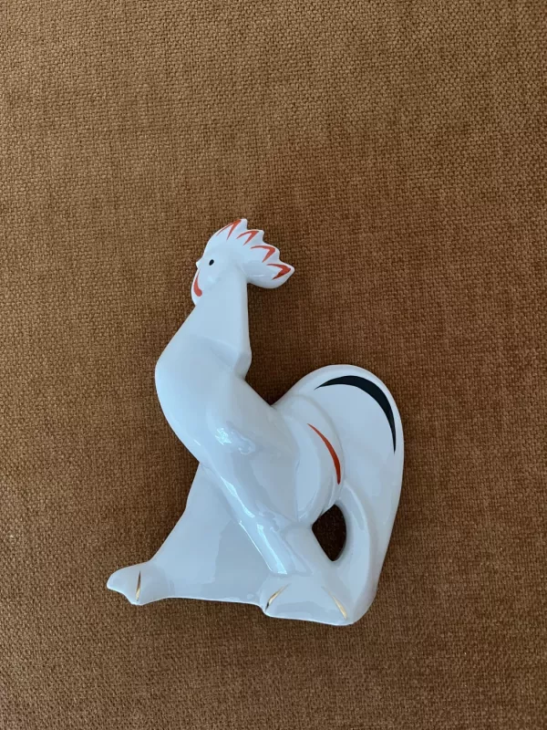 Vintažinė statulėlė Gaidelis - , namai ir interjeras 2