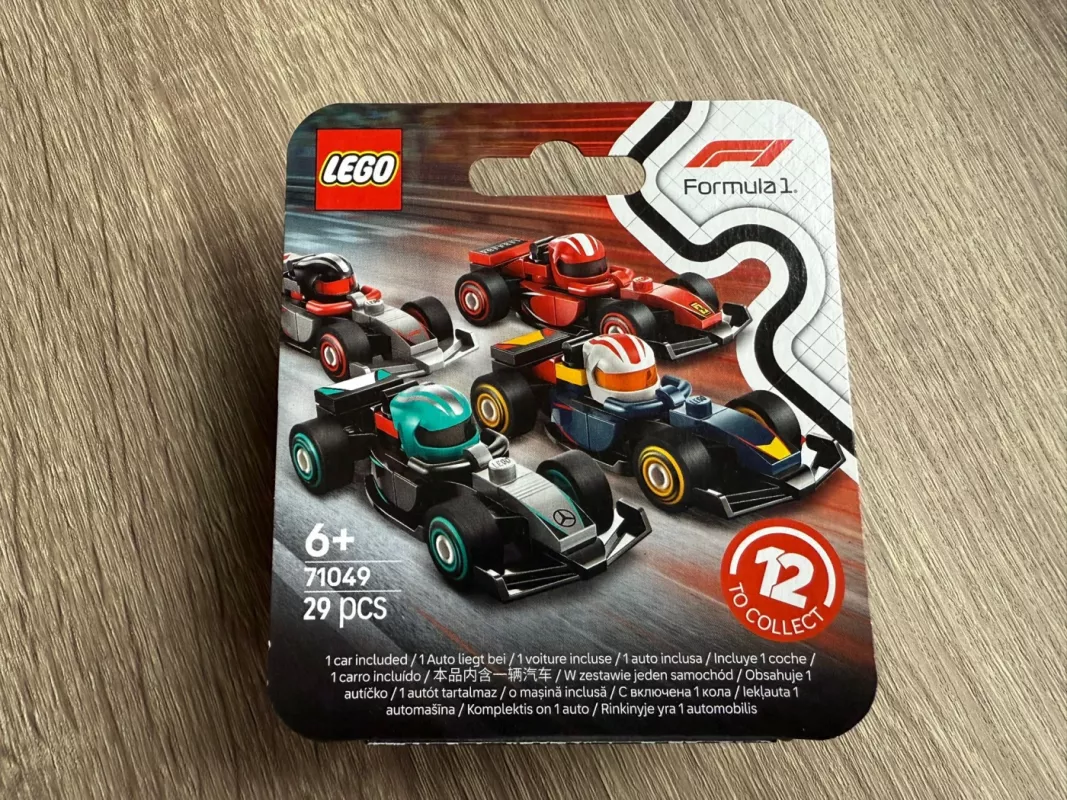 Lego Minifigures F1 Collectible Race Cars Red Bull Racing RB20 71049 - , stalo žaidimas 2