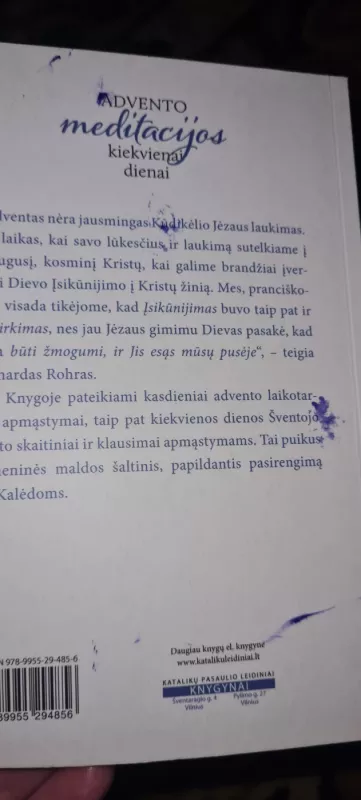 Advento meditacijos kiekvienai dienai - Richard Rohr, knyga 4