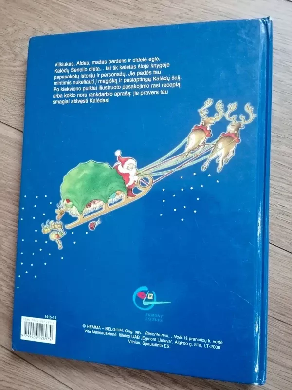 Kalėdų pasakaitės su receptais ir rankdarbiais - Fabrice Lelarge, knyga 3