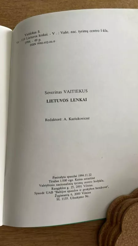 Lietuvos lenkai - Severinas Vaitiekus, knyga 6