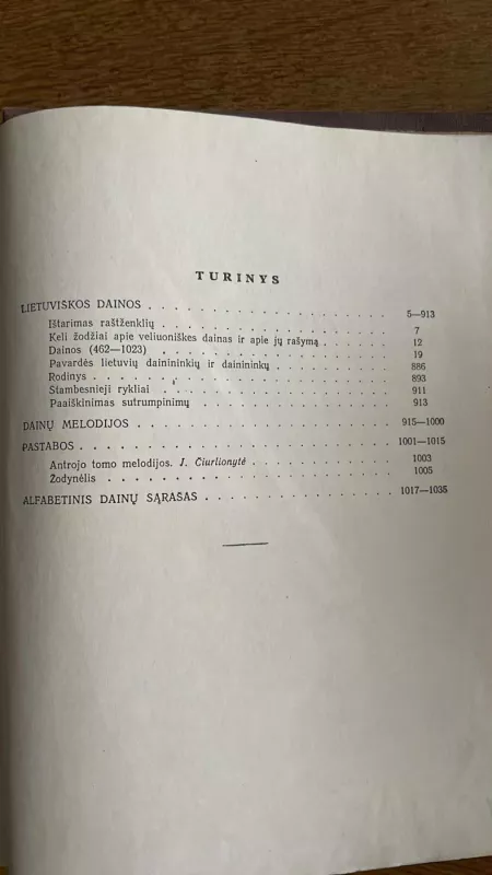 Lietuviškos dainos II tomas - Antanas Juška, knyga 4