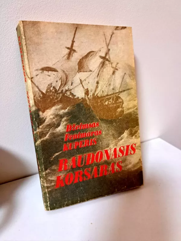 Raudonasis korsaras - Dž. F. Kuperis, knyga 2