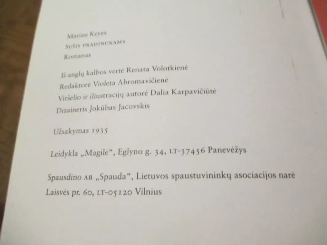 Sušis pradinukams - Marian Keyes, knyga 6