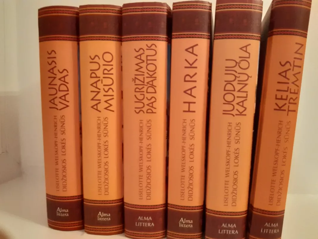 Didžiosios lokės sūnūs - Lizelotė Velskopf-Henrich, knyga 3