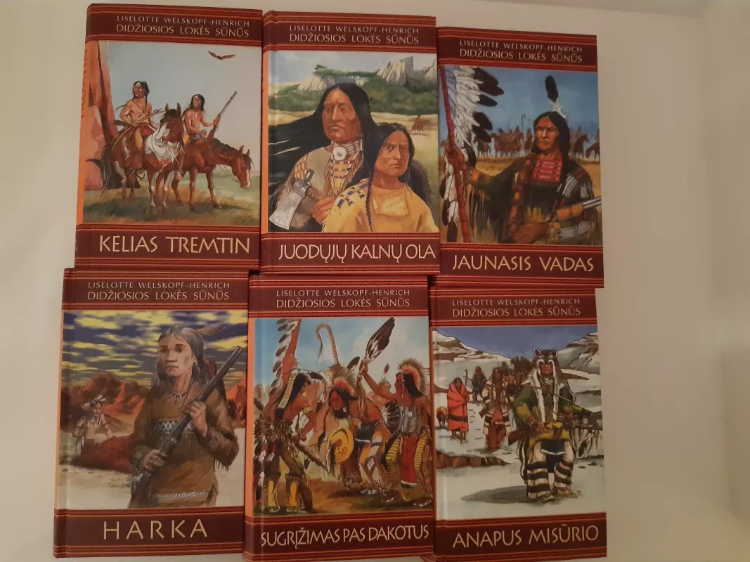 Didžiosios lokės sūnūs - Lizelotė Velskopf-Henrich, knyga 2