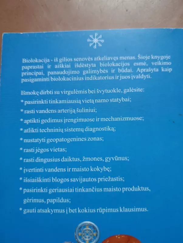 Biolokacija: kaip dirbti su virgulėmis ir švytuokle - Dalia Petrauskaitė, knyga 4