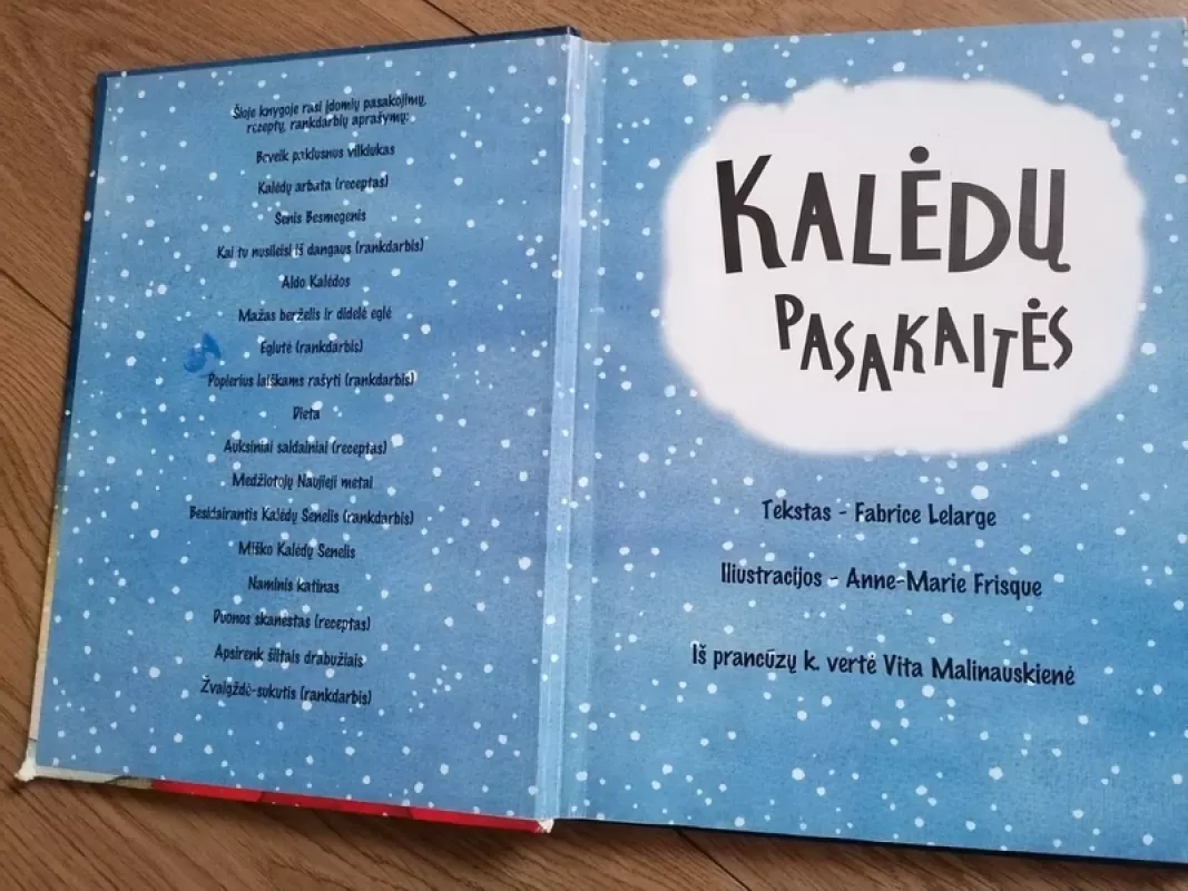 Kalėdų pasakaitės su receptais ir rankdarbiais - Fabrice Lelarge, knyga 6
