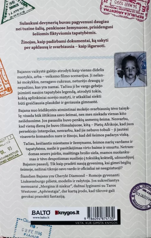 MERGINA IŠ NIEKUR: GIMUSI BĖGLIŲ ŠEIMOJE - Diamond Cheryl, knyga 3