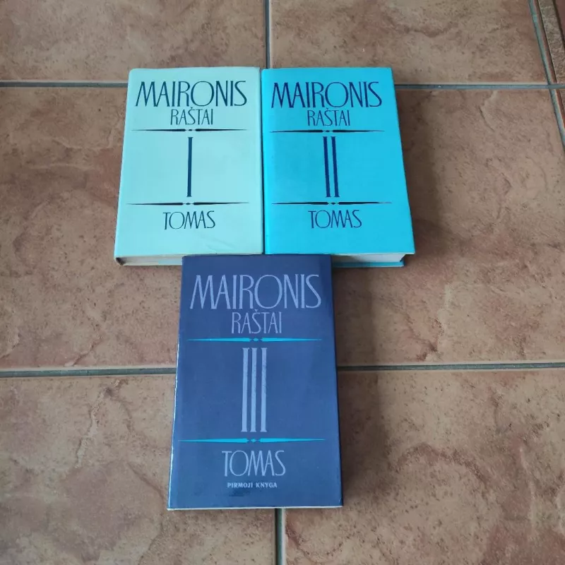 Maironis. Raštai I, II, III tomai - Maironis, knyga 2