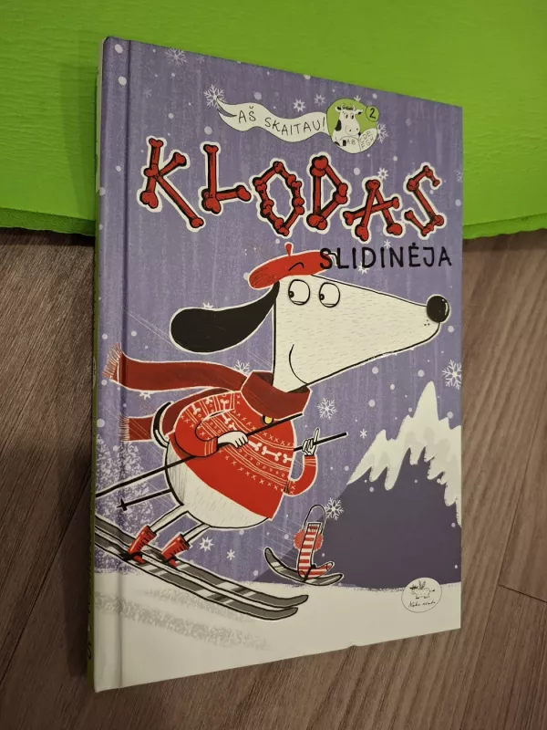 Klodas slidinėja - Alex T. Smith, knyga 2