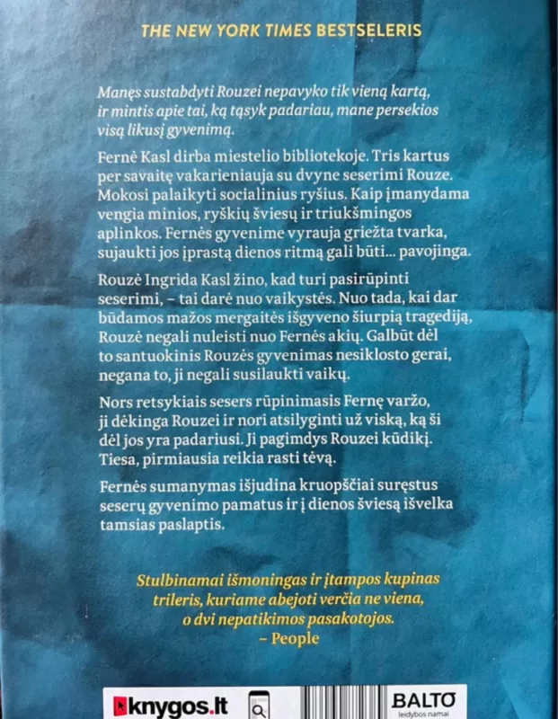 Geroji sesuo - Sally Hepworth, knyga 3