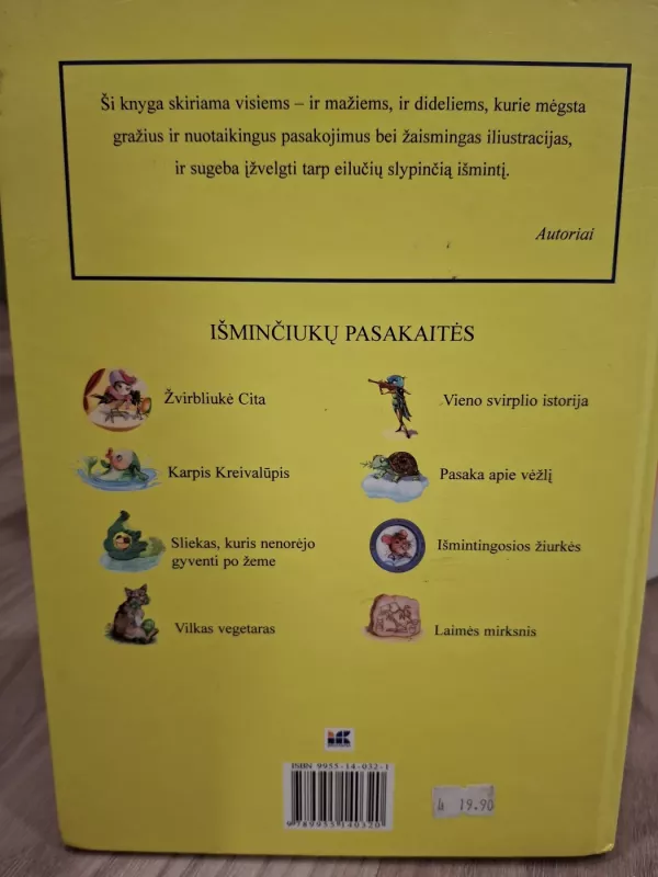 Išminčiukų pasakaitės - Eszez Hajnal, Nepp  Jozsef, knyga 3