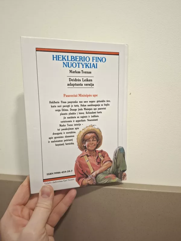 Heklberio Fino nuotykiai - Markas Tvenas, knyga 4