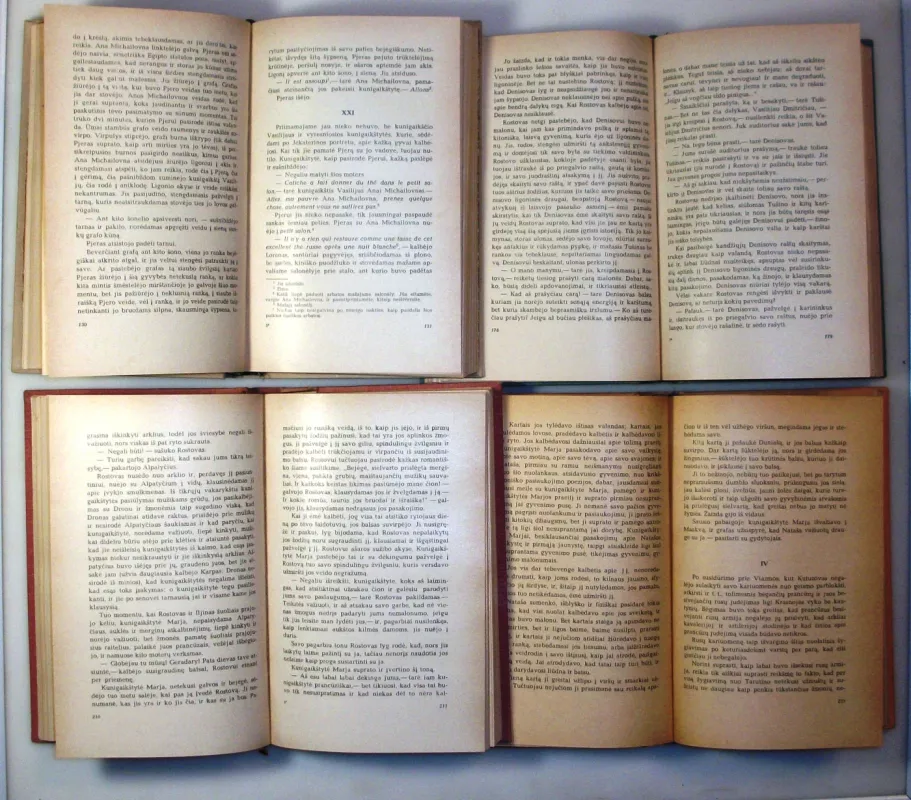 Karas ir taika I, II, III, IV tomai - Levas Tolstojus, knyga 6