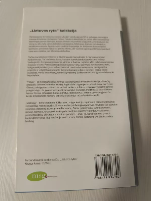 Badas - Knut Hamsun, knyga 3