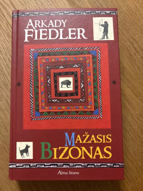 Mažasis bizonas - Arkady Fiedler, knyga 2