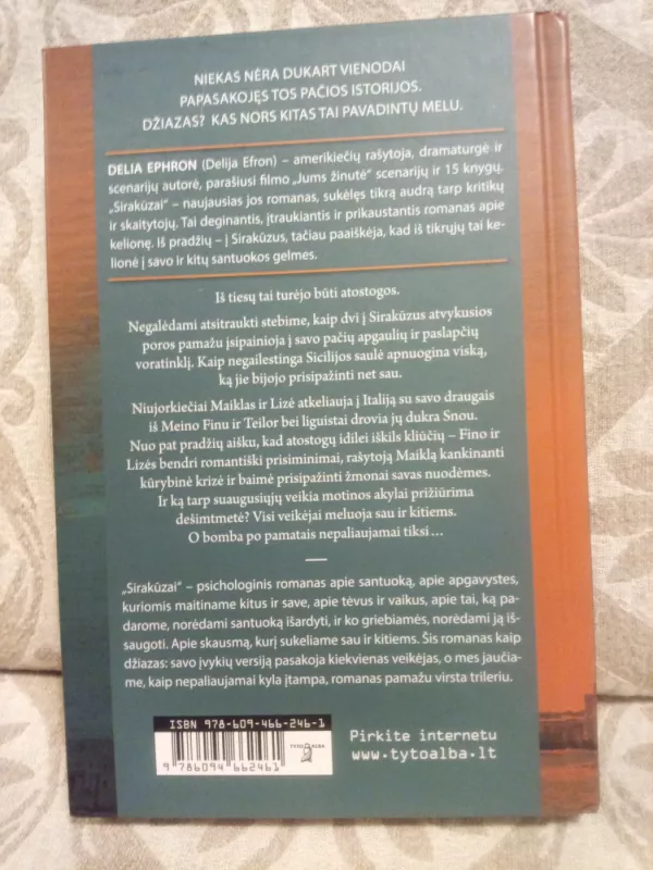 Sirakūzai - Delia Ephron, knyga 3