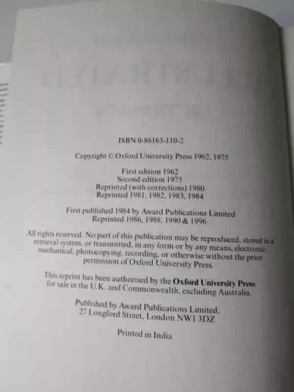 the english iliustrated dictionary - Autorių Kolektyvas, knyga 6