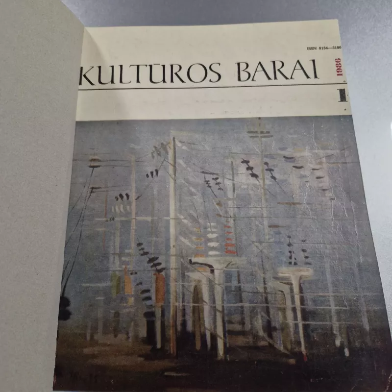 KULTŪROS BARAI 1986m. - Autorių kolektyvas (įvairūs), knyga 3