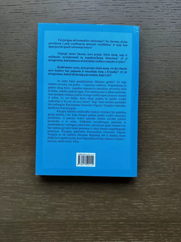 Kad pyktis tavęs nevaldytų - Albert Ellis, knyga 4