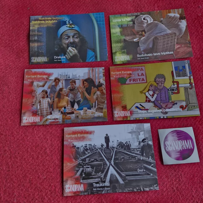 Scanorama: Europos kino festivalis 2025 11.06-23 - Autorių kolektyvas (įvairūs), knyga 3