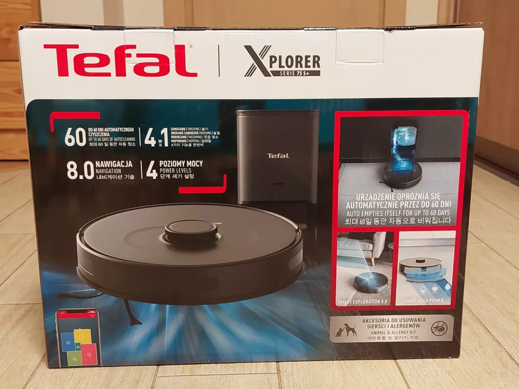 Dulkių siurblys - robotas Tefal X-plorer Serie 75 S+ - , namai ir interjeras 5