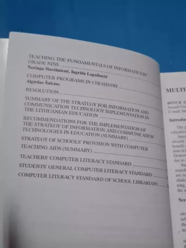 Information Technologies at School - Autorių Kolektyvas, knyga 5