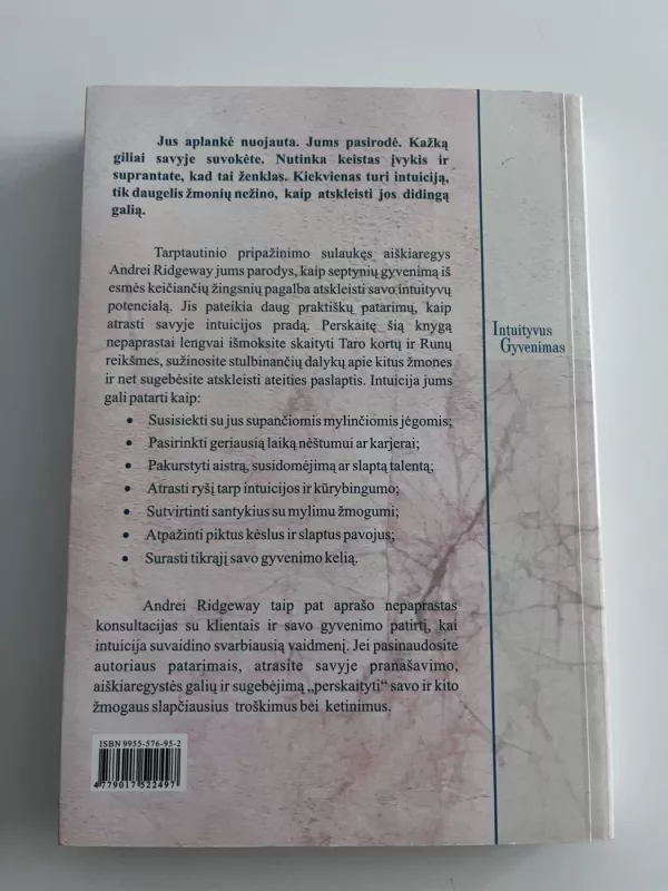 Intuityvus gyvenimas - Andrei Ridgeway, knyga 3