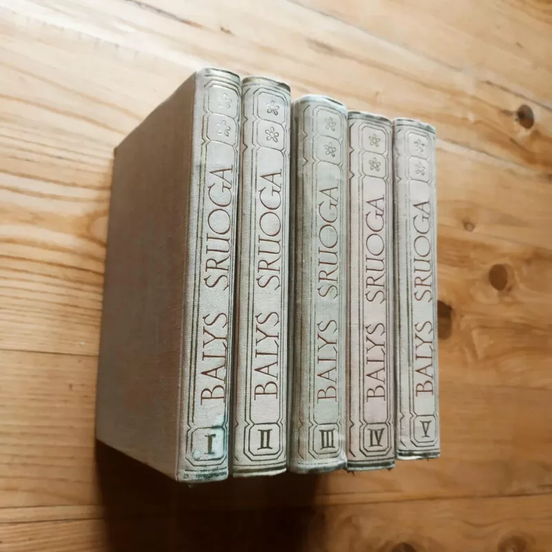 Balys Sruoga raštai (VI tomai) - Balys Sruoga, knyga 4