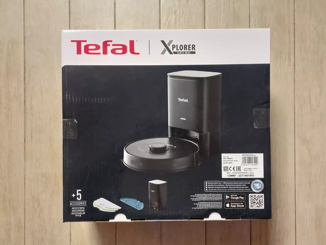 Dulkių siurblys - robotas Tefal X-plorer Serie 75 S+ - , namai ir interjeras 2