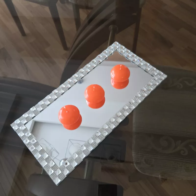 Veidrodinis padėklas - , namai ir interjeras 4