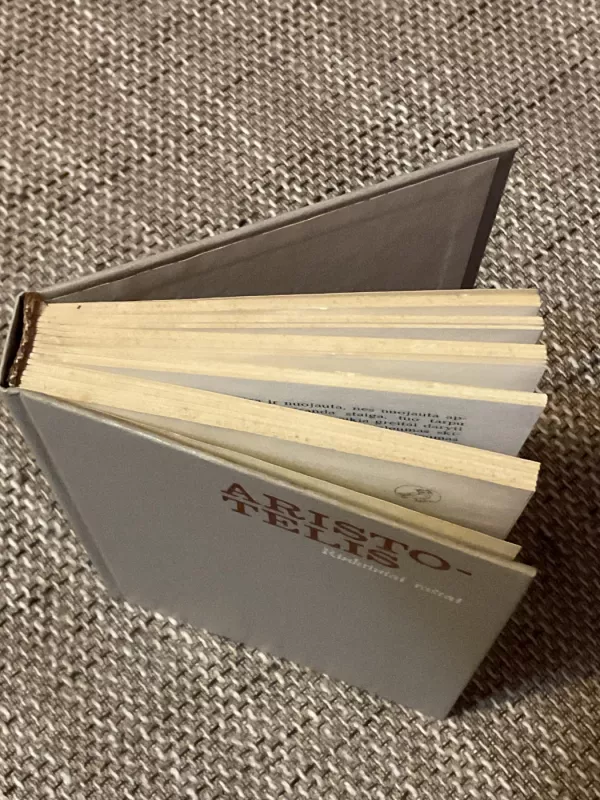 Rinktiniai raštai -  Aristotelis, knyga 3