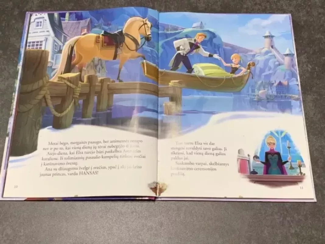 Ledo šalis - Walt Disney, knyga 6