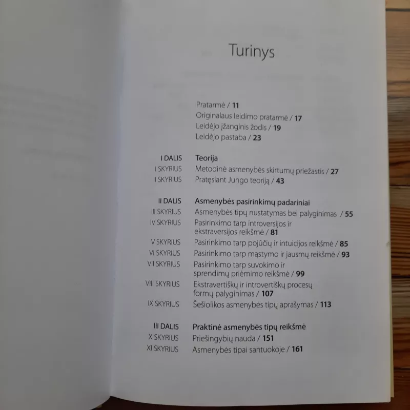 Skirtingos dovanos. Asmenybės tipai - I. Myers, P.  Myers, knyga 3