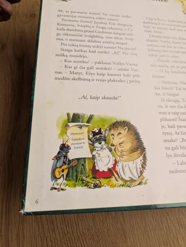 Miško pasakos - Tony Wolf, knyga 4