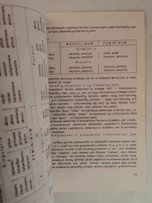 Prūsų kalba (1d. naujosios prūsų kalbos gramatika) - Mikelis Klusis, knyga 5