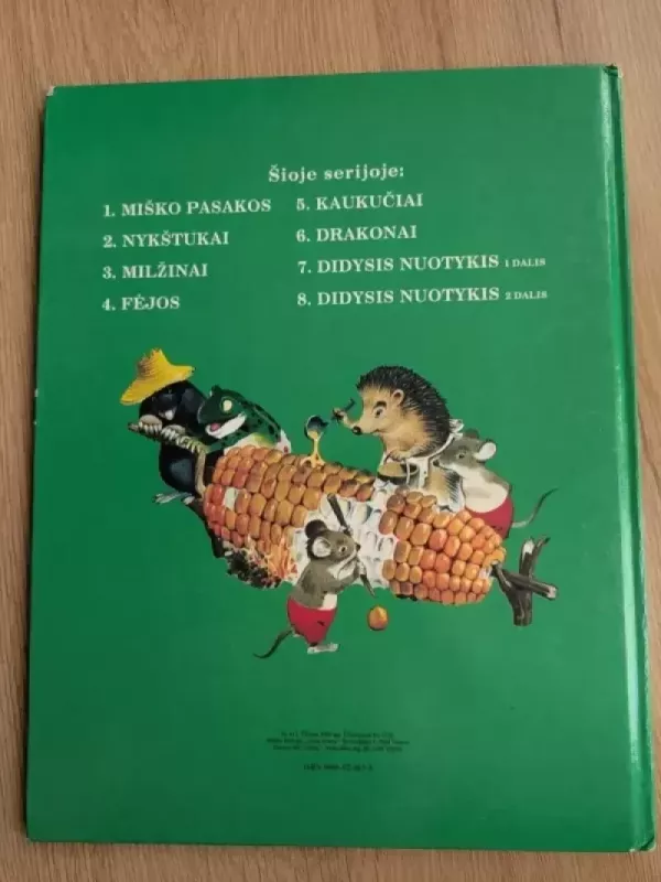 Miško pasakos - Tony Wolf, knyga 3