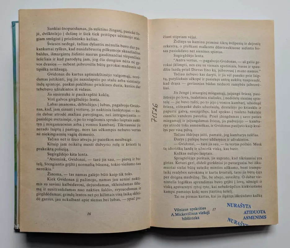 Kraujo Upe - L Fenas, knyga 5