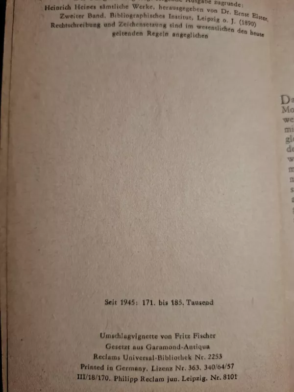 Deutschland. Ein Wintermärchen - Heinrich Heine, knyga 4