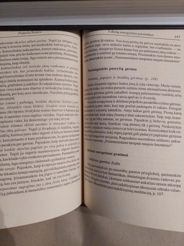 3 dienų energetinis pasninkas - Pamela Serure, knyga 4