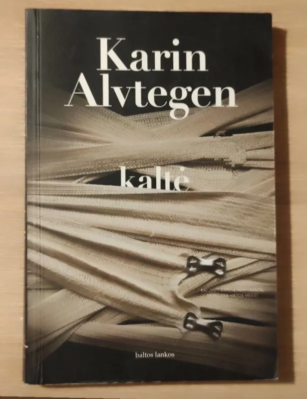 Kaltė - Karin Alvtegen, knyga 2